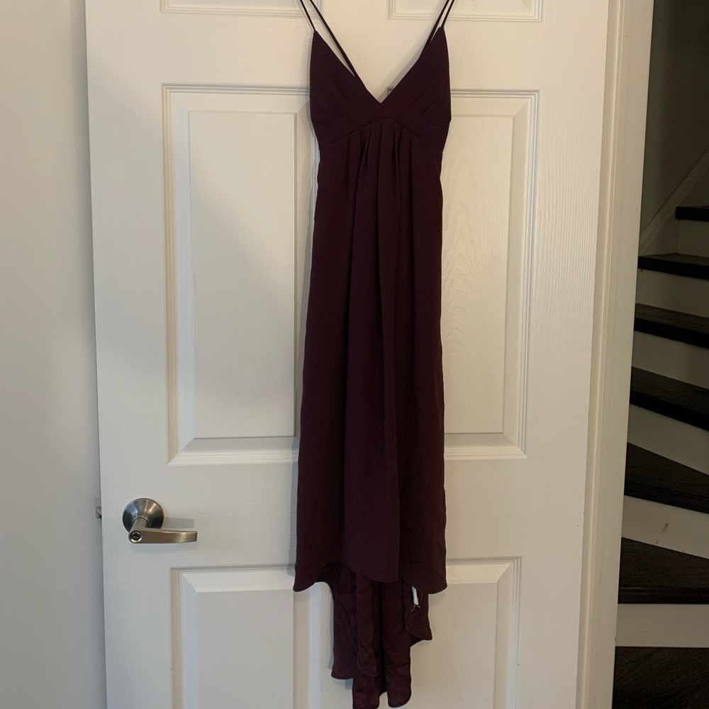 WILFRED PURPLE DRESS